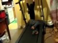 Child Falls Off Treadmill. Dad Laughs Like An Ass
