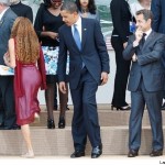 Obama Caught Checking Out Girl's Ass