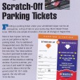 Scratch-Off Parking Ticket.