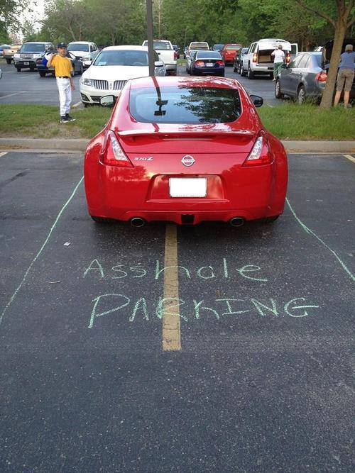 Parking in the Special Spot